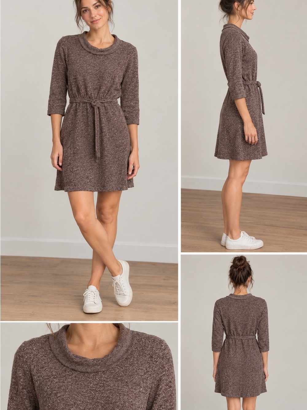 Anthropologie Saturday Sunday Chatham Terry Chemise Dress - Size Medium